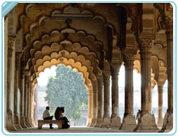 Inside the Taj Mahal