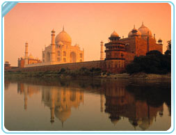 Location of Agra