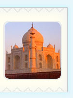 Taj Mahal in India