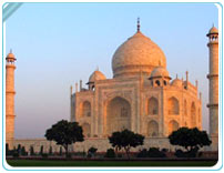 Taj Mahal in Agra, India