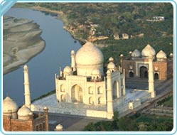 Taj Mahal Location - Location of Taj Mahal India - Where is The Taj